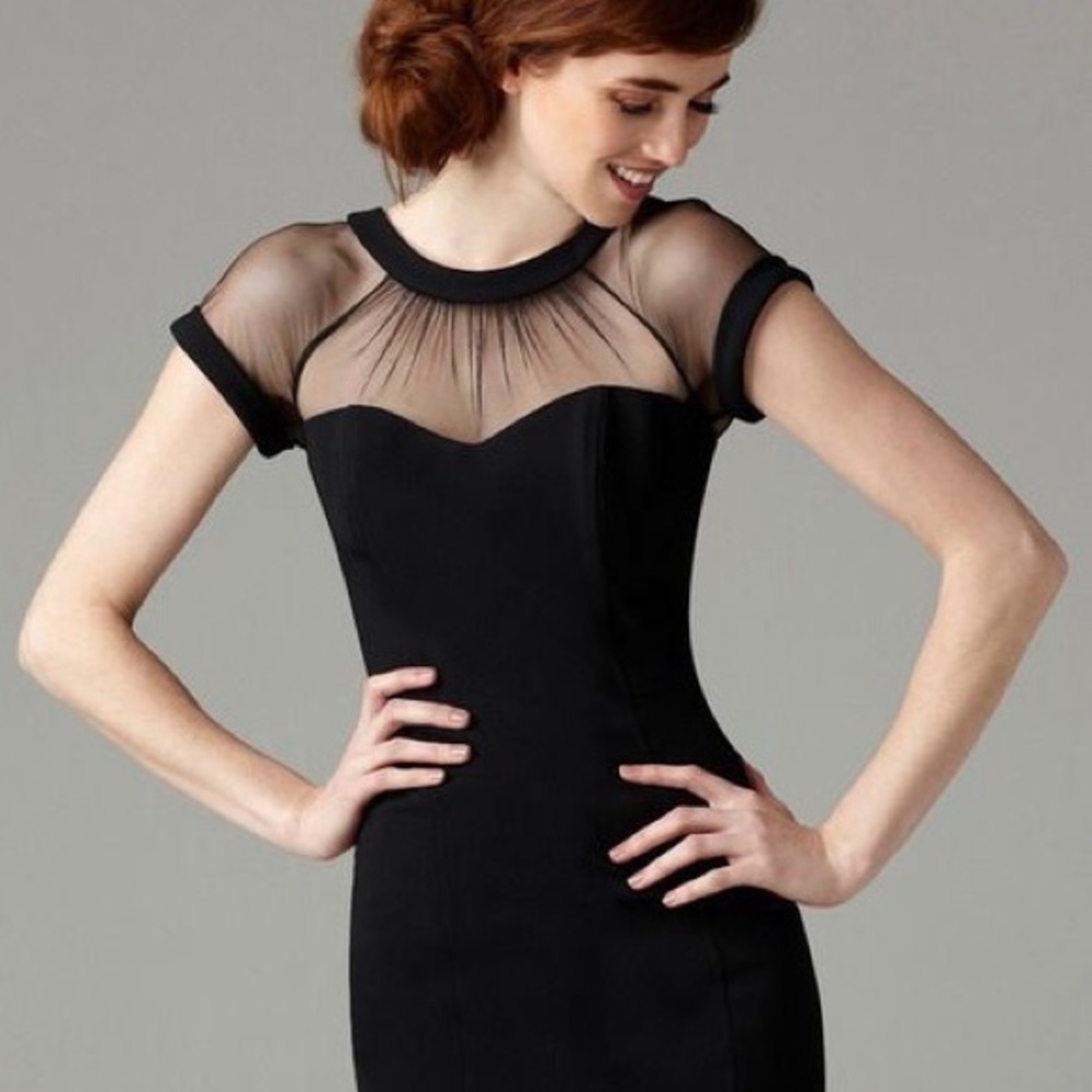 Maggy London Illusion Blouse